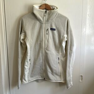 Tan Zip Fleece Sweater